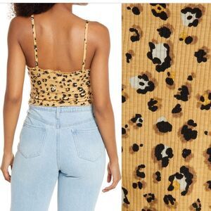 NWT BP. Crop Rib Cardigan & Camisole Set